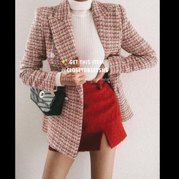 ZARA High-Waisted Mini Skirt NWT - Picture 7 of 16